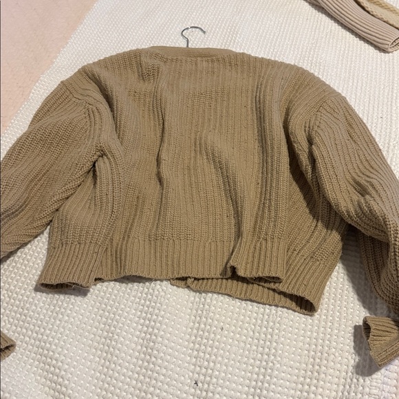 Darling Camel Knit Cardigan - Picture 4 of 4
